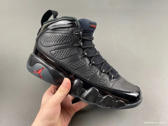Retro 9 Air Jordan Bred 302370-014 Patent 0801